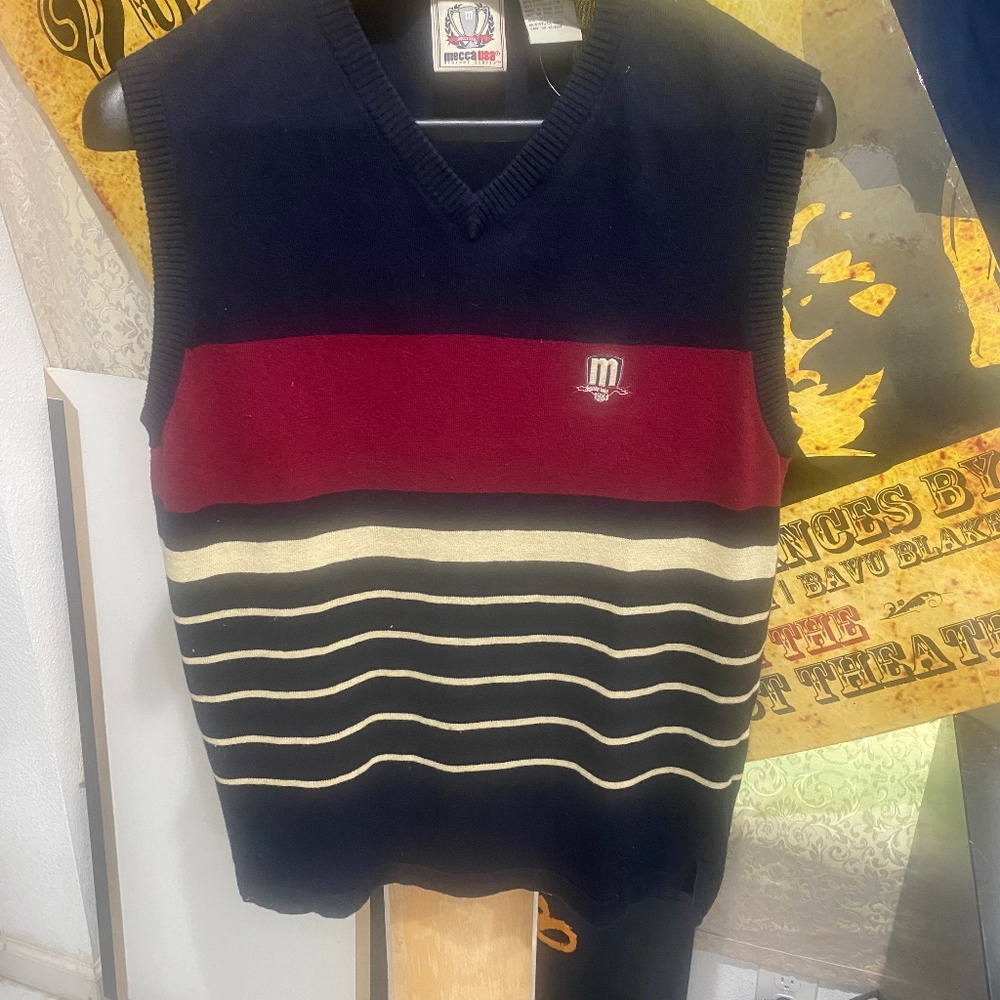 Mecca USA Vintage Victory Series Vest Sz XL